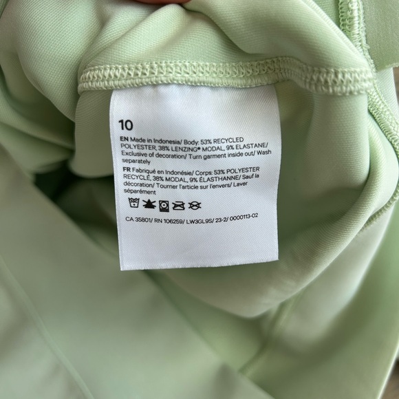 Lululemon Softstreme Wild Mint Green Buttery Soft Crewneck Sweatshirt - Picture 4 of 6